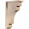 Ekena Millwork Mediterranean Smooth Corbel w/Backplate, Douglas Fir, 5 1/2"W x 14"D x 22"H COR06X14X22MED01SDF - alternate 1